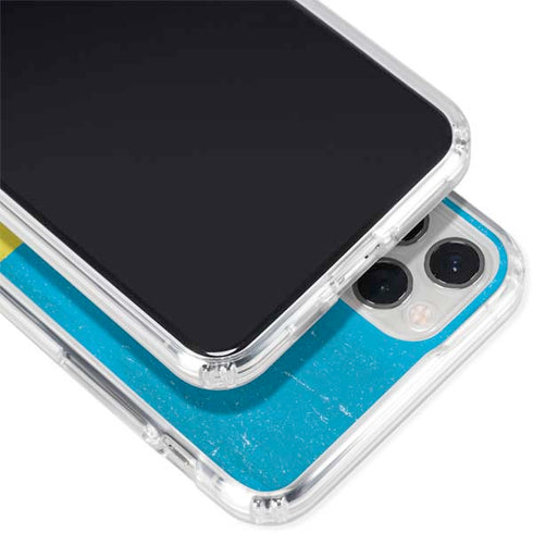 Ukraine Flag Distressed iPhone 11 Pro Clear Case